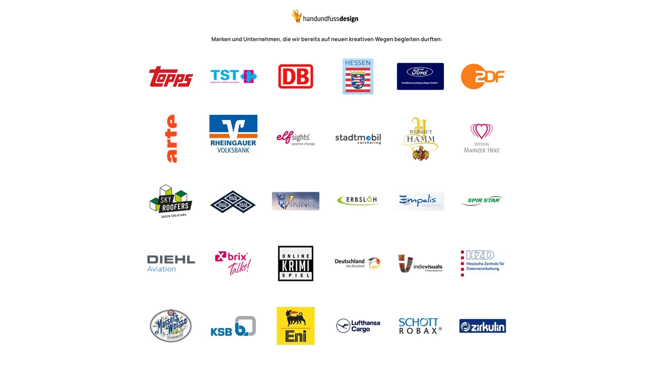 handundfussdesign - Kreativagentur & Mediaproduktion - Bild 12